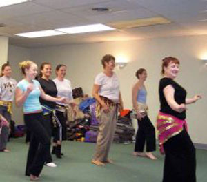 Develop grace, beauty, and technique studying bellydance with Latifa