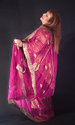 Latifa performing Saudi Women's Dance